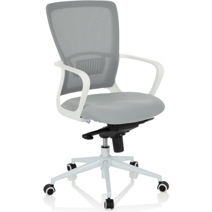Bureaustoel ESTRIA Netstof grijs hjh OFFICE