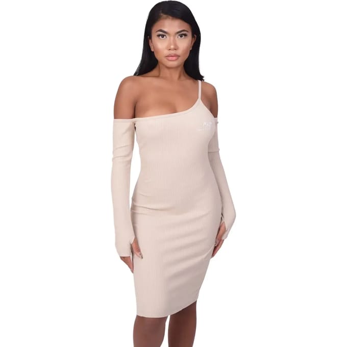Off-the-shoulder jurk voor dames Project X Paris