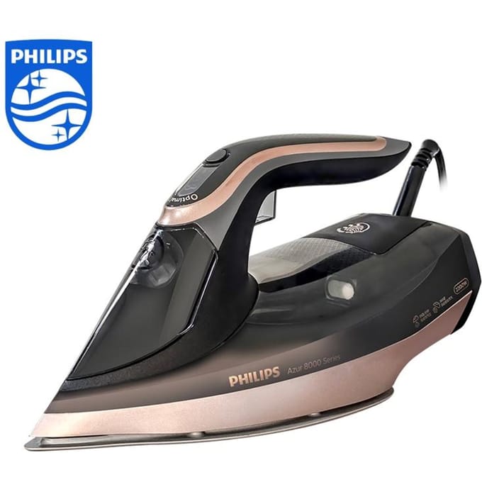 Philips Smart Temperatuurregeling Stoomstrijkijzer DST8041 Kledingstomer black