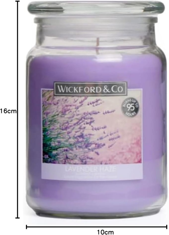 Geurige 18oz Jar Kaars - Lavendel
