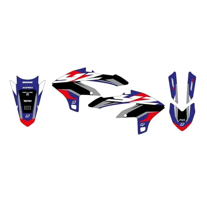 Motorfiets decoratie kit Blackbird Racing Dream Graphic 5