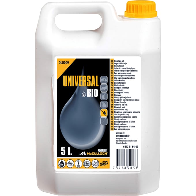 Chain oil 5l olo009 veg
