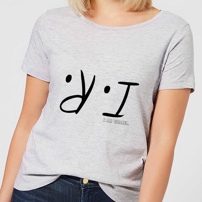 I Am Weasel I.R. Women's T-Shirt - Grey - M