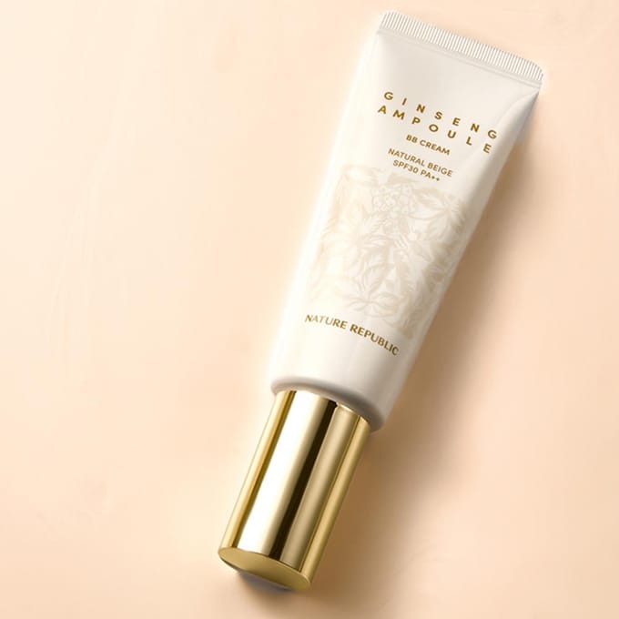 [NATURE REPUBLIC] Ginseng Ampoule BB Cream 50ml (SPF30/PA++) (1pc) #23 Natural Beige white