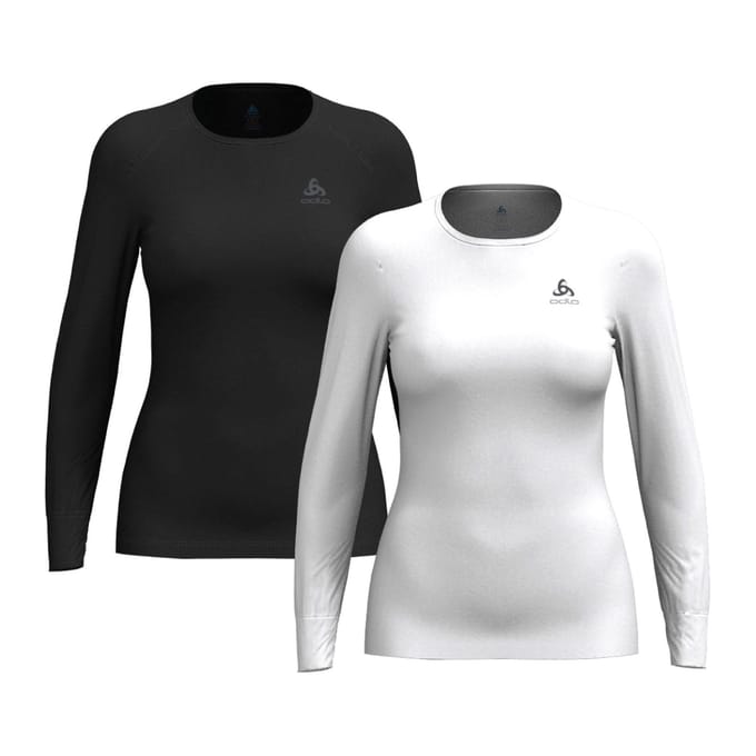 Odlo Active Warm Eco Base Layer Longsleeve Dames (2-pack) - Maat S