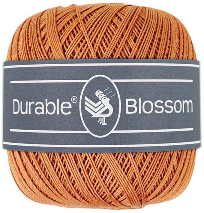 Durable Blossom - 2210 Caramel - Verfijnd Gemerceriseerd Katoen Garen