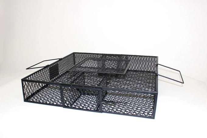 Vangkooi voor meerdere ratten | lage multi vangkooi 55x55x10,5 cm
