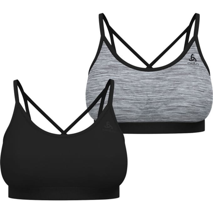 Odlo Odlo Sport bra SEAMLESS LOW ZWART - Maat S
