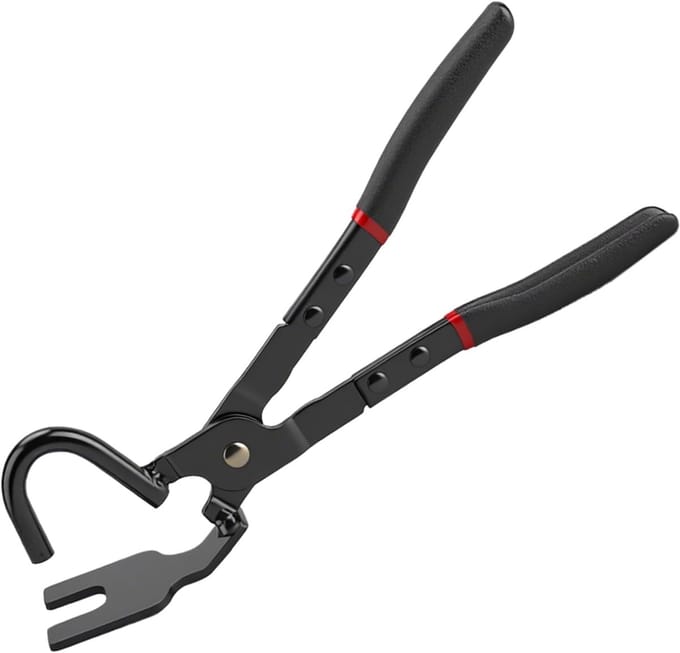 Uitlaathanger Tang - Gereedschap - Uitlaat Demontage - Universele Offset - 30cm Lengte - Zwart
