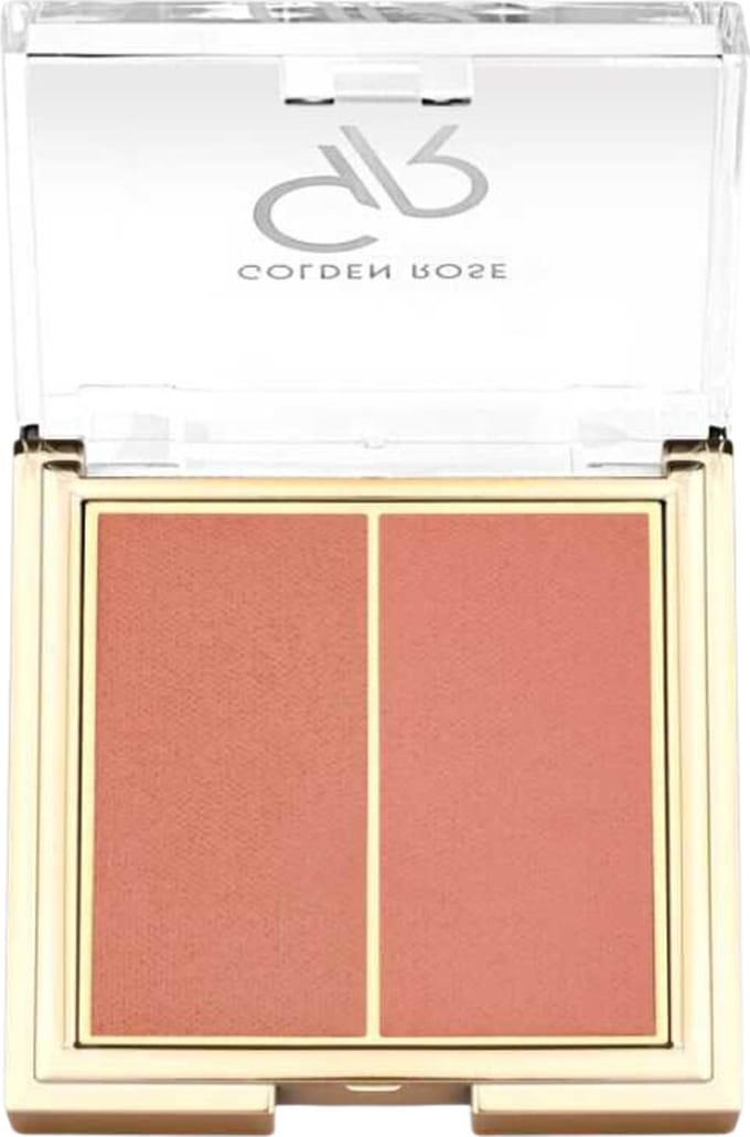 Golden Rose - Iconic Blush Duo 04 - Soft Pink - Licht / Gemiddelde