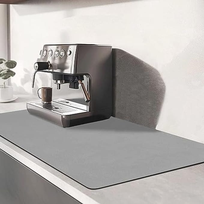 Super Absorbent Draining Mat - Non-Slip Kitchen Underlay 50 x 40 cm