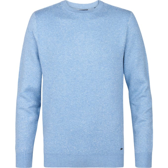 Petrol Industries - Heren Gebreide Trui Crandon - Blauw