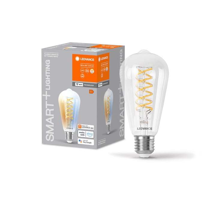 LEDVANCE SMART+ WiFi E27 8W Edison helder 827-865