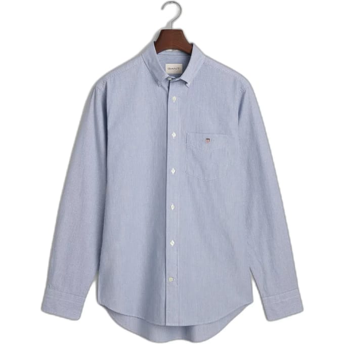 Shirt met lange mouwen Gant Dobby