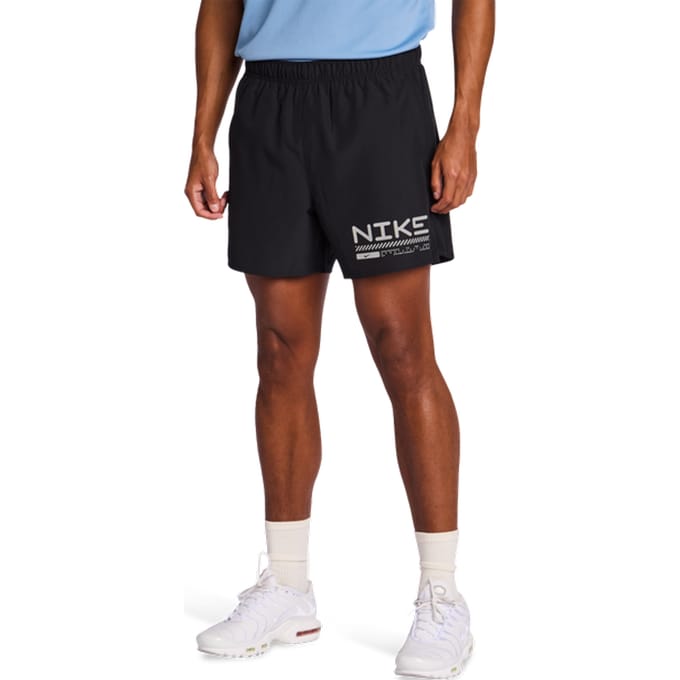Nike Challenger Korte Broeken Heren - Zwart - Maat S - Poly Jersey