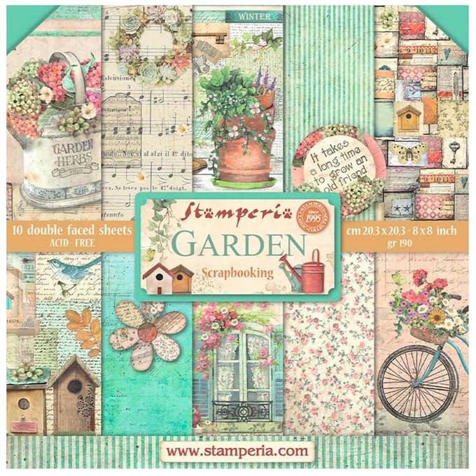 Scrapbooking Pad "Garden"