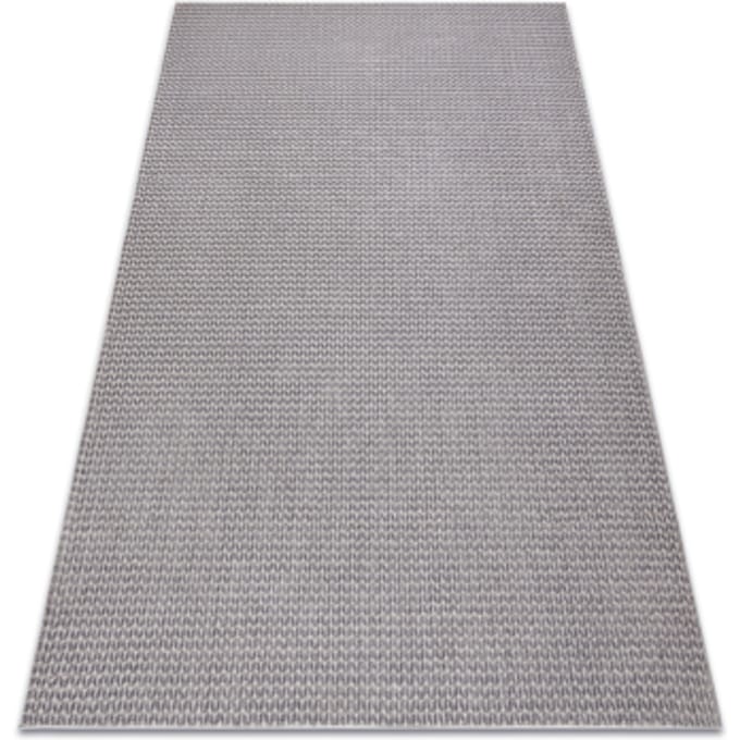 Kleden Rugsx Tapijt AURA E9787 grijs - Visgraatpatroon, chevron 80x150 cm