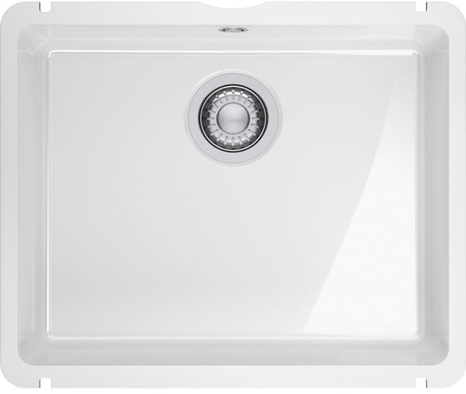 Franke Mythos - Keramische spoelbak KXK 110-51, 55x45 cm, Glacier 126.0735.183
