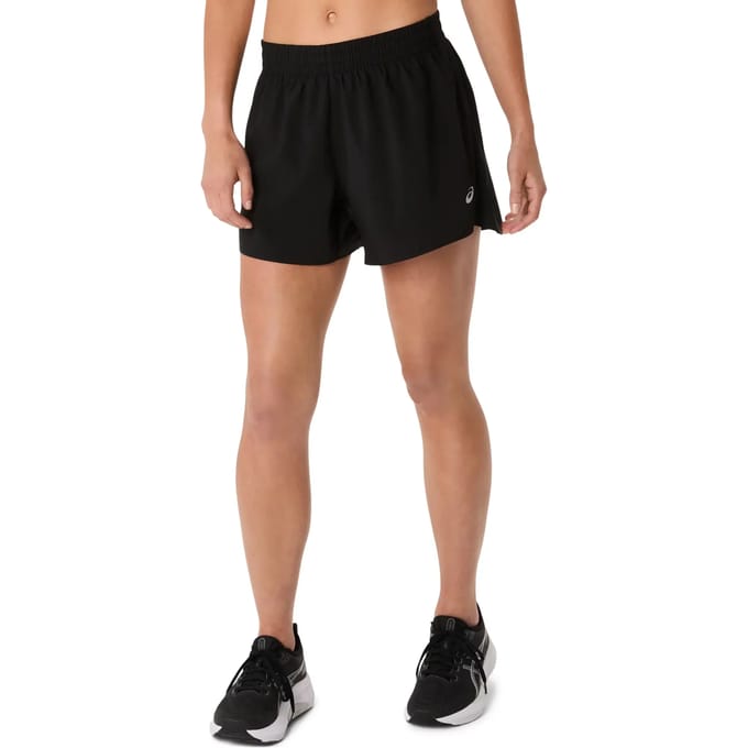 ASICS Core 4in Hardloopshorts Dames-Zwart