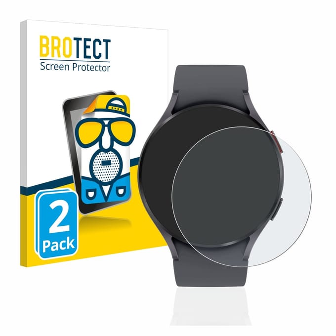 BROTECT - Screenprotector voor Samsung Galaxy Watch 5 (44mm) - Folie Beschermfolie matte 2 Stuks