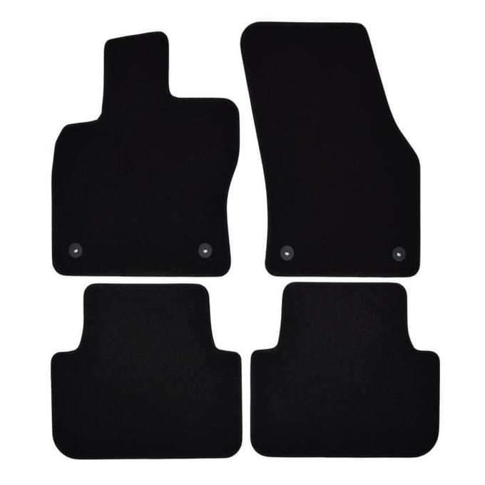 Tapis de sol - VW - Golf 7 Sportsvan - 4 pièces - Antidérapant - Imperméable