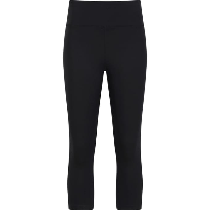 Mountain Warehouse Dames/Dames Blackout Capri Legging met Hoge Taille (Zwart)