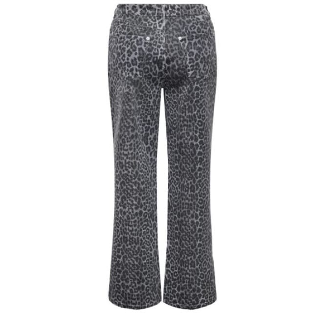 Only Cobain Mie Reg Wide Animal Broek Dames - Maat 27/32