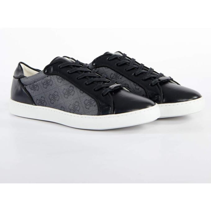 Guess herensneakers met logo, maat 4g