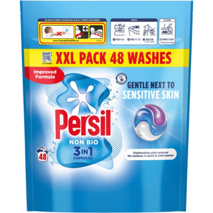 Persil Non Bio 3 In 1 Capsules 48 st