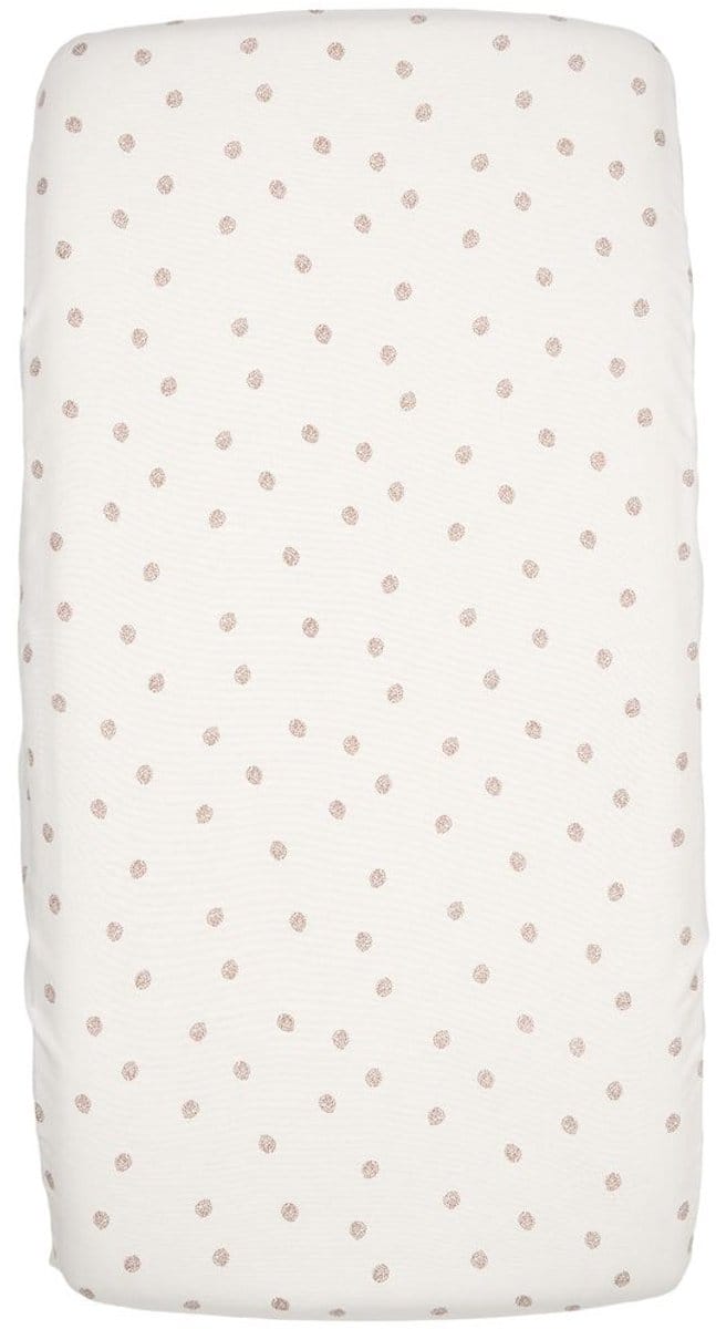 Koeka hoeslaken wieg oaky 40x80 - warm white