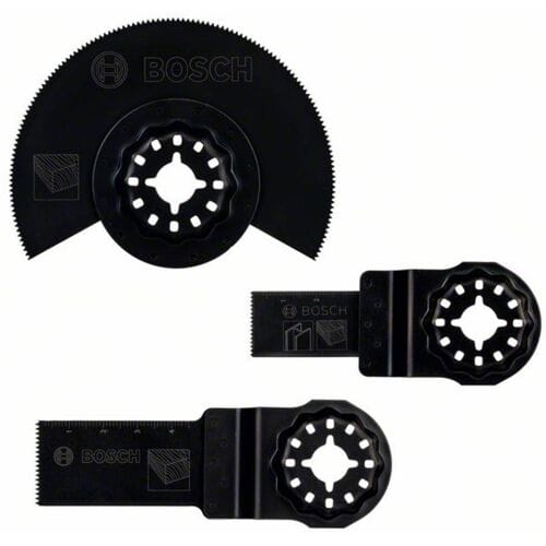Bosch Accessories 2607017323 PMF Multitool toebehorenset 3-delig 1 set(s)