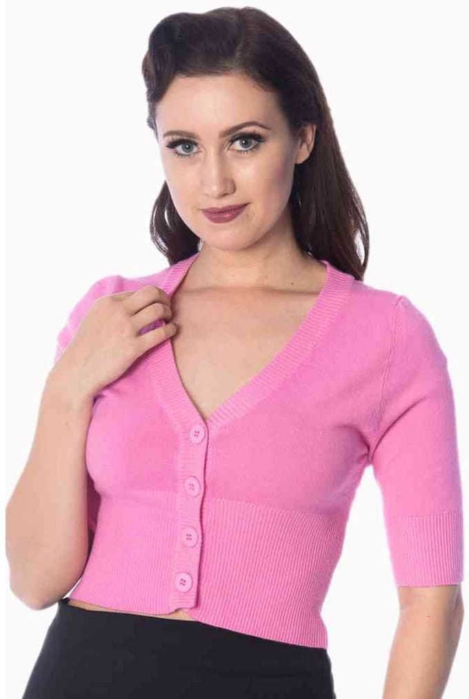 Dancing Days - OVERLOAD Cardigan - 2XL - Roze