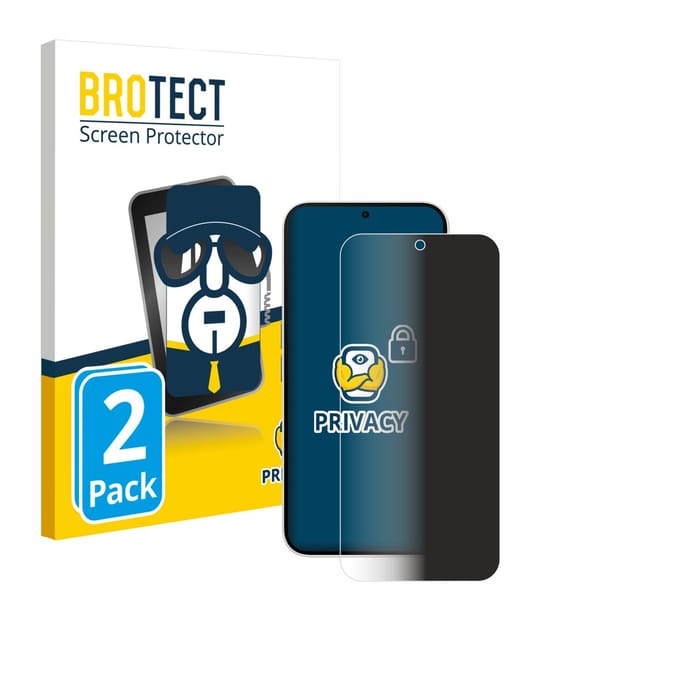BROTECT - privacy screenprotector voor Nothing Phone (2a) - Folie Beschermfolie Blauwlichtfilter 2 Stuks