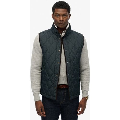 Superdry - Gewatteerd Estate Gilet - Heren - Gilets