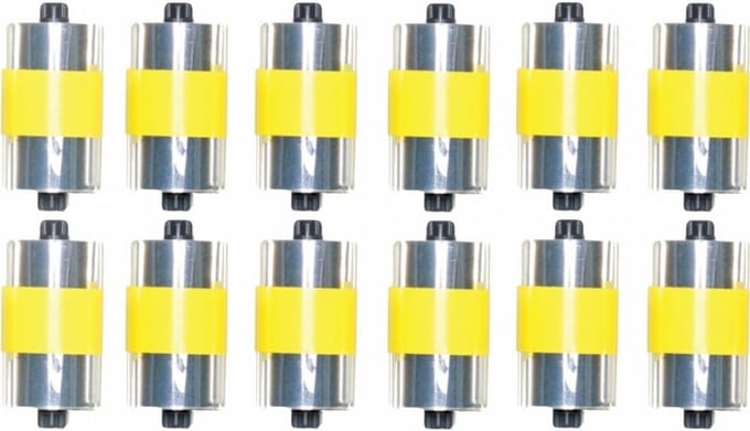Film Rollen Refill voor Crossbril Vizier 50mm 12 Stuks
