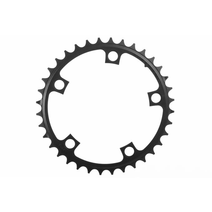 SRAM Road X-Glide Yaw Chainring Red/Force 110mm Bolt Circle, zwart Uitvoering 34T for 50/34 blast Black