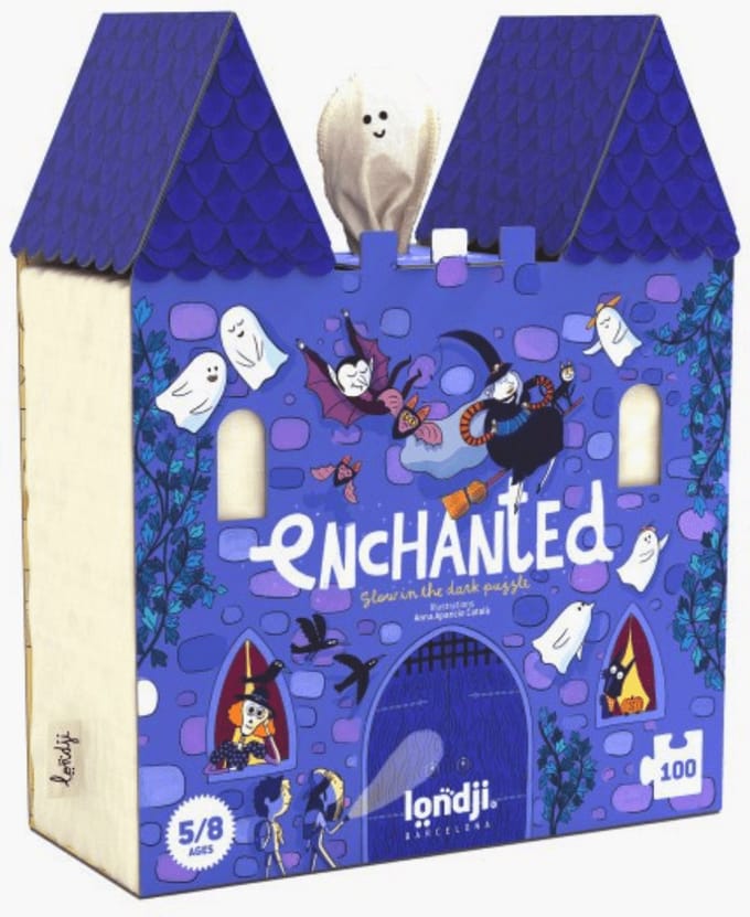 Enchanted glow in the dark puzzel 5+ jaar - Londji
