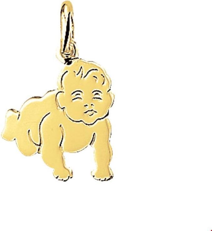 14K geelgoud hanger baby 4005888