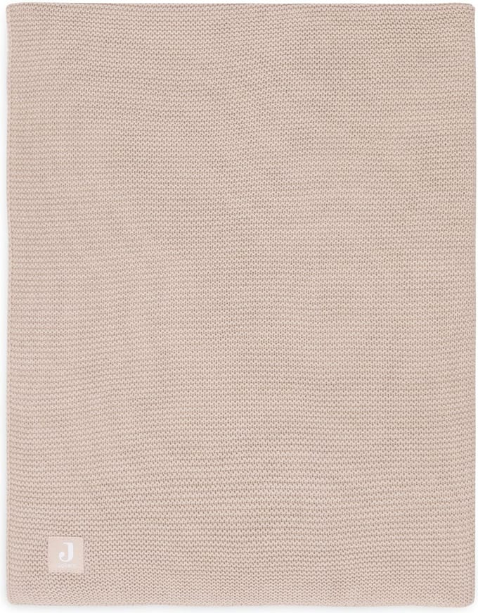 Jollein Deken Wieg 75x100cm Basic Knit Wild Rose