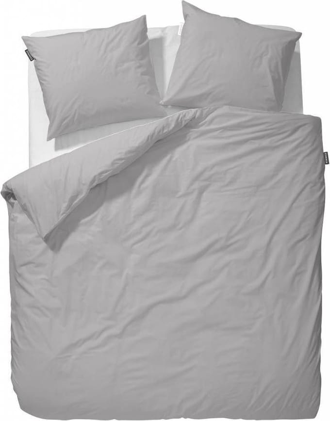 Essenza Dekbedovertrek Premium percal silver 140x200 1-persoons