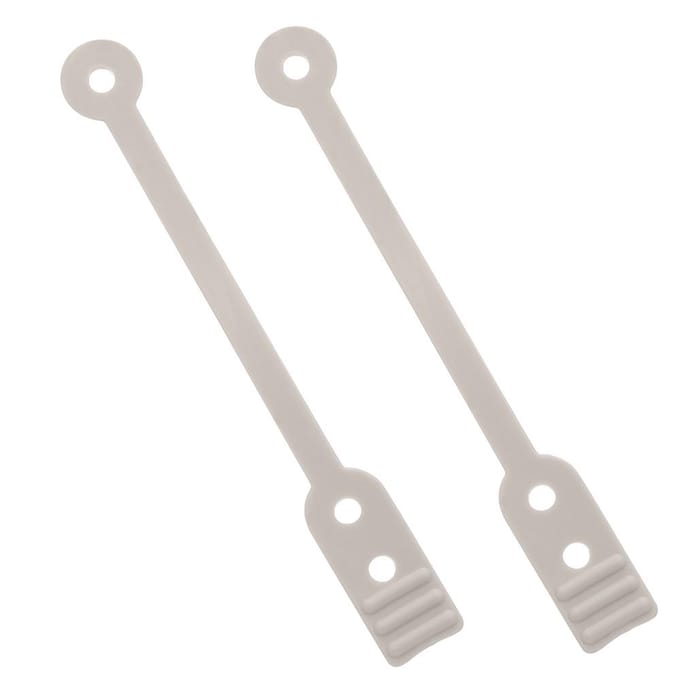 50 stuks Salon Herbruikbare Koude Golf Staven Rubberen Band Haarroller Krultang white