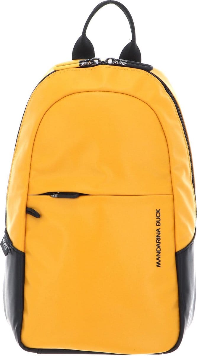 MANDARINA DUCK slingtas Eco Coated Sling Bag Duck Yellow donkergeel