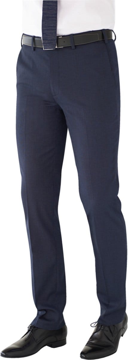 Brook Taverner Pantalon Pegasus BT8754 - Navy Pin Dot - 42/44 EU (34 UK)