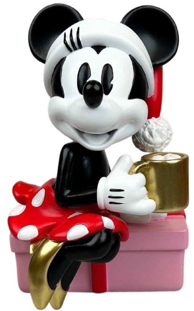 Beeld Disney Home 3D Statue - Minnie Mouse Sitting On Gift
