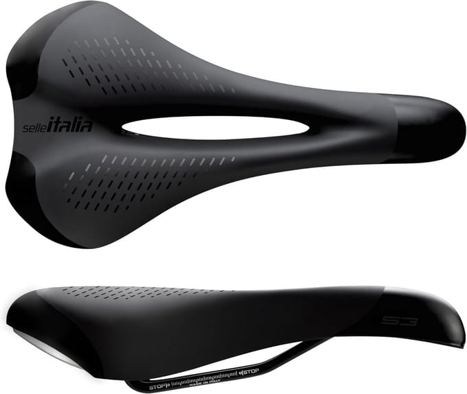 Comfortabel Fietszadel met Gelvulling en Anatomische Uitsnede - Voor Racefietsen