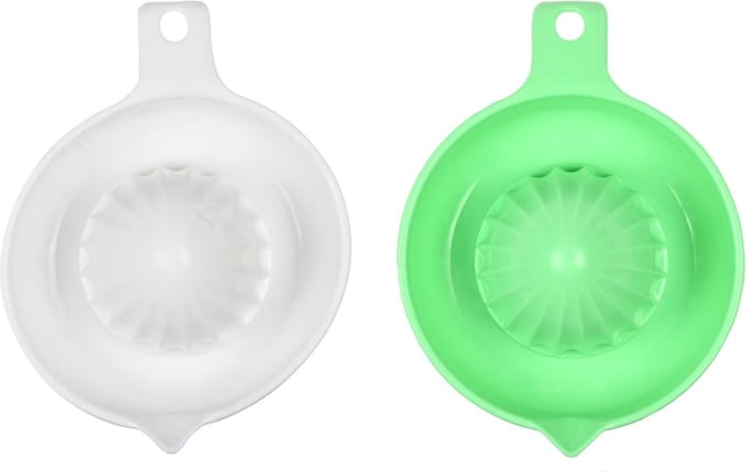 Benson Compacte citruspers - met opvangbak en schenkmond - 14 x 18 x 7 cm - mix
