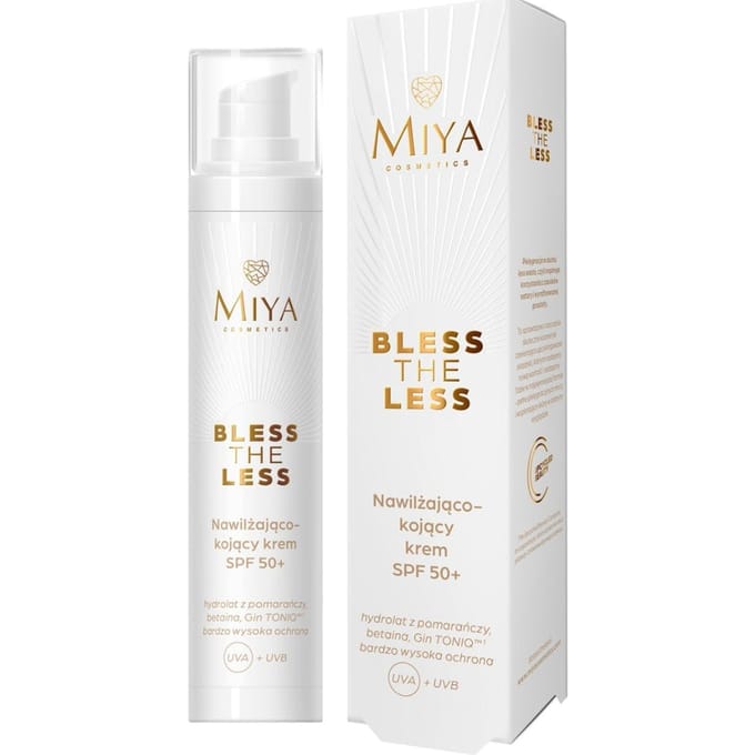 MIYA Cosmetics Bless The Less Moisturizing and Soothing Cream SPF 50 50 ml