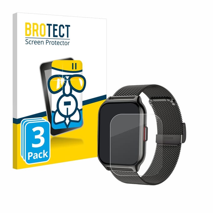 Screenprotector 3 Stuks voor Narcid P95 2" Beschermglas transparant