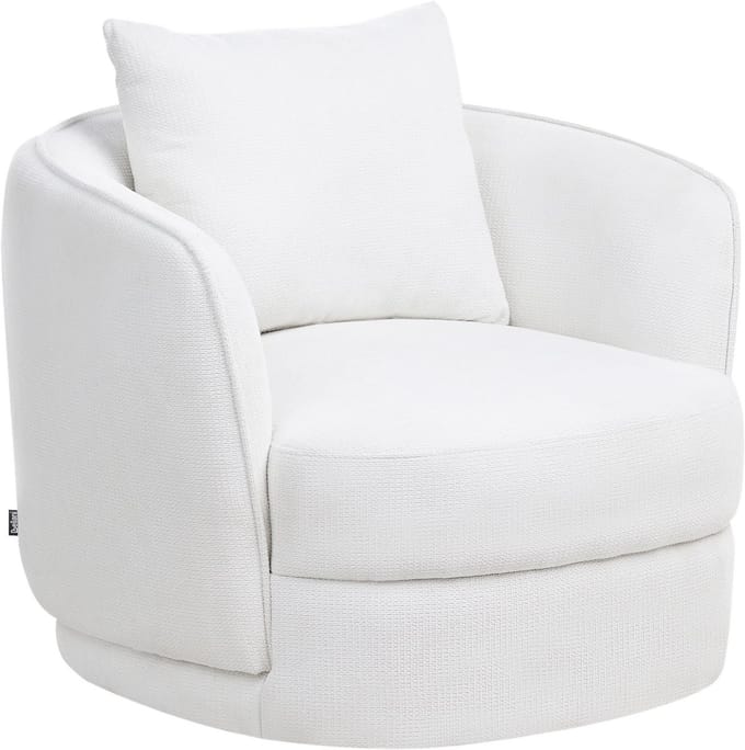 ANDALEN - Fauteuil - Gebroken wit - Polyester