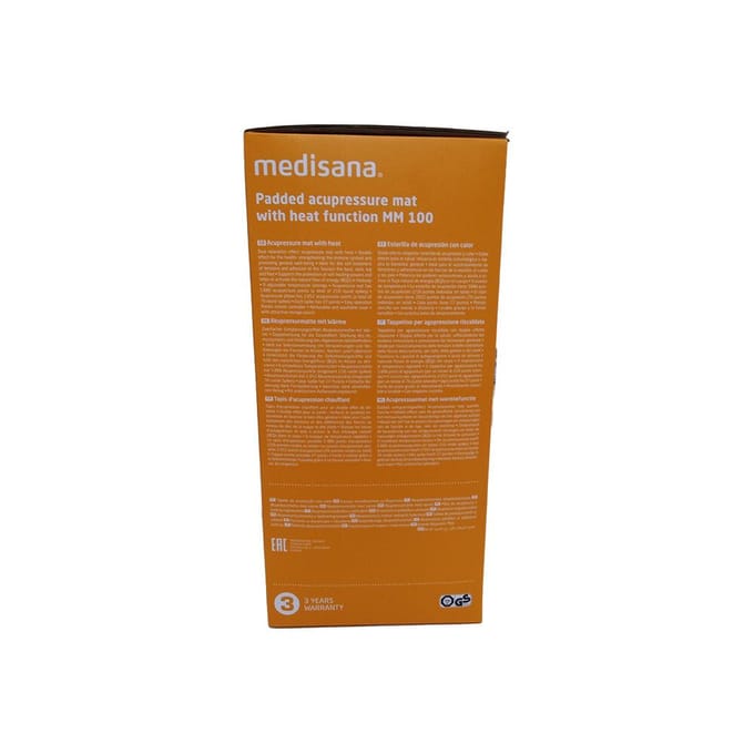 Medisana MM 100 Acupressuurpad 100 W Rood, Wit
